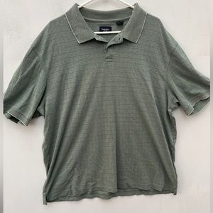 Haggar Textured Light Green XXL Polo